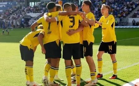 دورتموند وإلفرزبيرغ يحققان انتصارات مذهلة في الدوري الألماني