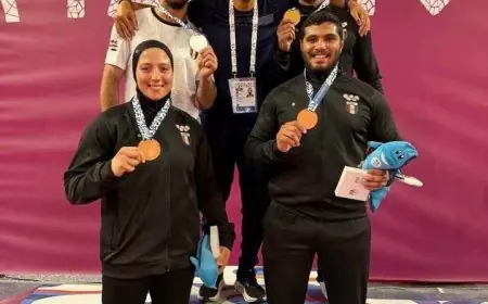 أبوريدة يهنئ البعثة الأوليمبية بعد إنجاز تارانتو 2026 تهنئة لمصر قيادة وشعباً وتحية لأبطال وبطلات الأولمبياد