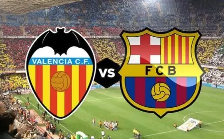 موعد مباراة برشلونة ضد فالنسيا في الدوري الإسباني والقنوات الناقلة