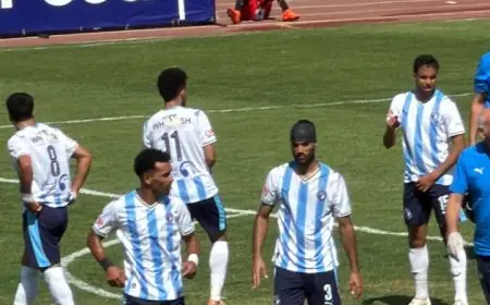 إصابة خطيرة لمحمود مرعي مدافع بيراميدز أمام جورماهيا: 8 غرز وجروح قطعية في الرأس