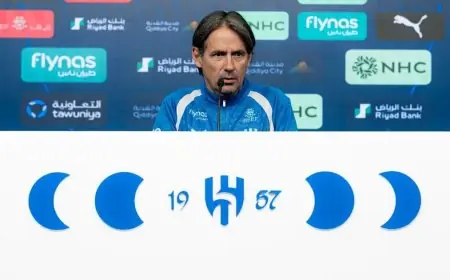 تحذيرات إنزاغي من نيوم وضغط المباريات يؤثر على الهلال