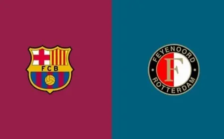 حكم ألماني يقود مباراة برشلونة وفينورد في دوري أبطال أوروبا