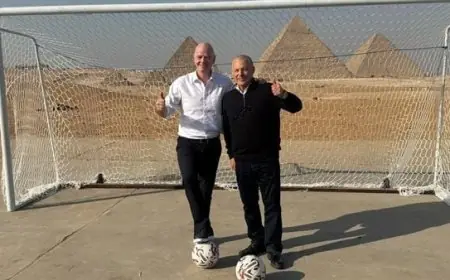 جياني إنفانتينو يشيد بإنجاز منتخب مصر التاريخي في كأس العالم 2026