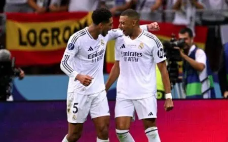 مبابي يتصدر تشكيلة ريال مدريد في مواجهة إنتر ميلان في افتتاح دوري أبطال أوروبا