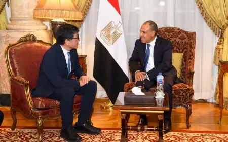 وزير الخارجية يلتقي بالرئيس التنفيذي لمجموعة تويوتا تسوشو اليابانية لتعزيز العلاقات الاقتصادية