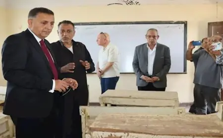 محافظ القليوبية يكشف لأول مرة تفاصيل قرار إعفاء مدير مدرسة برقطا الإعدادية من منصبه