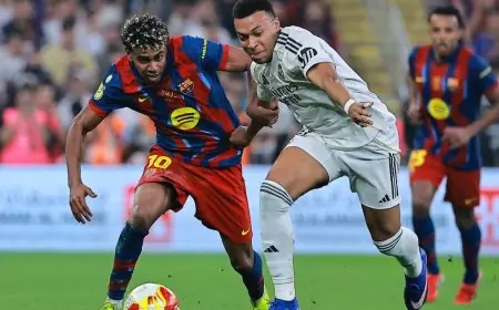 يامال يستعد لتحطيم رقم مبابي القياسي في دوري أبطال أوروبا