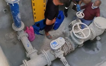 في 7 دقائق فقط إنقاذ عامل سقط في بئر صرف صحي بالغربية بواسطة رجال الإسعاف الشجعان