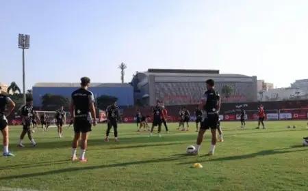 الأهلي يُنهي تحضيراته لمباراة المقاولون العرب في الدوري