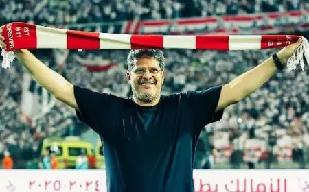 رسالة دعم من جماهير الزمالك لمدرب البنك الأهلي رمادي في أزمته الصحية
