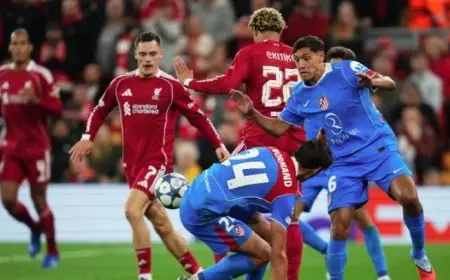 توقيت مباراة ليفربول وأتلتيكو مدريد والقنوات الناقلة في دوري أبطال أوروبا