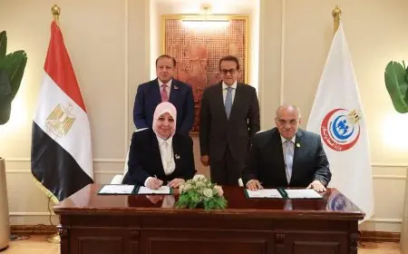 وزير الصحة يوقع بروتوكول تعاون مع الجهاز المصري للملكية الفكرية لتعزيز توطين الدواء
