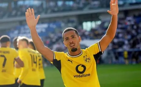 نوانيري يواجه صدفة غريبة في دورتموند: مشاركة مصحوبة بإصابة وفوز بنتيجة 3-2