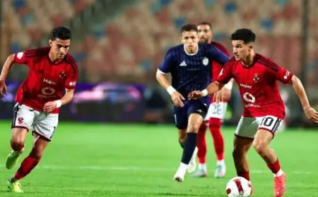 الشناوي في التشكيلة الأساسية وقيادة الهجوم.. تشكيل الأهلي الرسمي لمواجهة المقاولون العرب في الدوري المصري