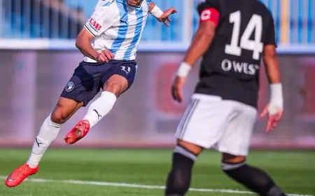 فوز كبير لبيراميدز على الجونة يقفز به إلى صدارة الدوري المصري