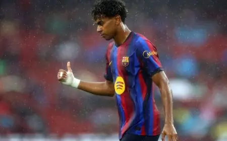 يامال يحطم الرقم القياسي لمبابي في دوري أبطال أوروبا