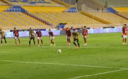بهدف إسلام جابر.. المقاولون العرب يتفوق على الأهلي في الشوط الأول «فيديو»