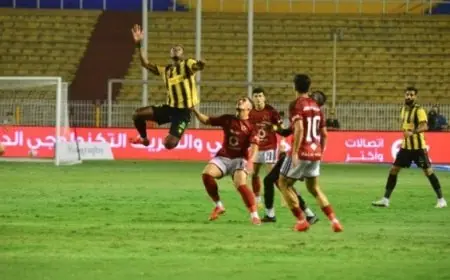 الأهلي يتفادى الهزيمة أمام المقاولون العرب في الدوري المصري «فيديو»