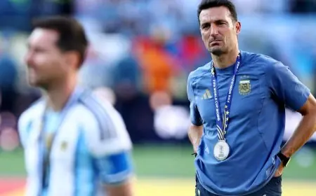 أربع عوامل تدفع سكالوني لمغادرة منتخب الأرجنتين