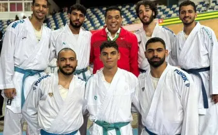 الكاراتيه المصري يحقق إنجازًا كبيرًا بحصد 36 ميدالية ويتصدر القمة الأفريقية في الجزائر