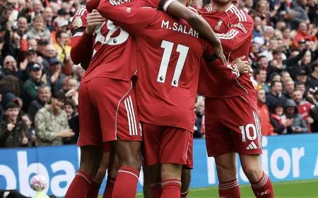 ليفربول يستعرض قوته الكاملة ضد فولهام في الدوري الإنجليزي