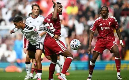 ليفربول يواجه فولهام بتعادل محبط ويواصل إهدار النقاط الثمينة