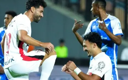 الزمالك يسجل ثلاثية في 12 دقيقة ليفوز بدوري الأبطال