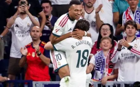 ريال مدريد يعود للانتصارات بفوز كبير على رايو فاليكانو بأربعة أهداف في الدوري الإسباني