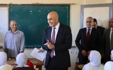 وزير التعليم يزور مدارس كفر الشيخ في انطلاقة العام الدراسي الجديد