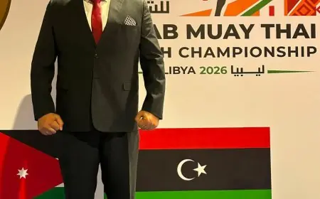 محمد إبراهيم يحضر اجتماع المكتب التنفيذي لاتحاد المواي تاي الدولي