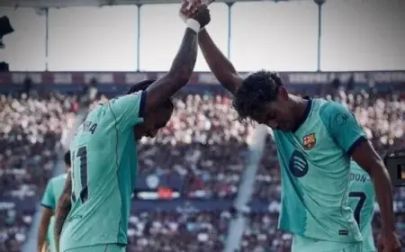 برشلونة يواجه ليفانتي.. إسبارت يحقق إنجازًا تاريخيًا ورافينيا يقترب من رقم ميسي