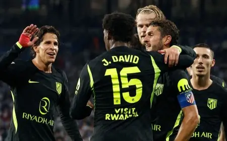 أتلتيكو مدريد يقسو على ريال سوسيداد بثلاثة أهداف في ظل غياب خوليان ألفاريز