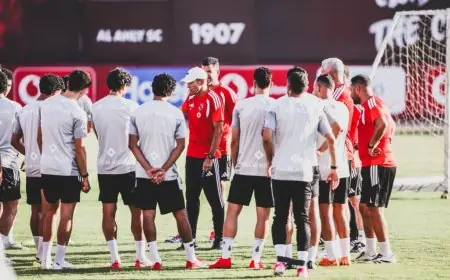 الأهلي ينهي استعداداته الأخيرة اليوم لمواجهة أبوقير للأسمدة في الدوري