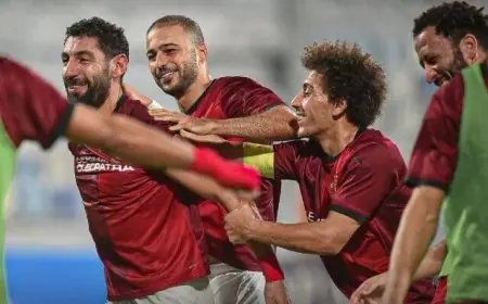 سيراميكا كليوباترا يتربع على قمة الدوري مؤقتًا بفوزهم على البنك الأهلي بهدفين دون رد