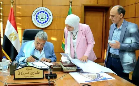 محافظ الدقهلية يكشف عن تحديثات الأحوزة العمرانية في 10 قرى بمراكز المحافظة المختلفة