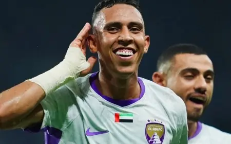 سفيان رحيمي يحطم الرقم القياسي كأفضل هداف في تاريخ العين في دوري أبطال آسيا