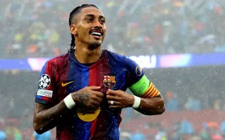 برشلونة يطلق محادثات لتجديد عقد اللاعب رافينيا مع سبورت