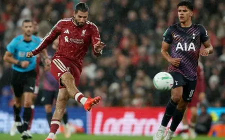 ليفربول ينتصر على توتنهام في الكأس وتسديدة سوبوسلاي تبهر الجميع