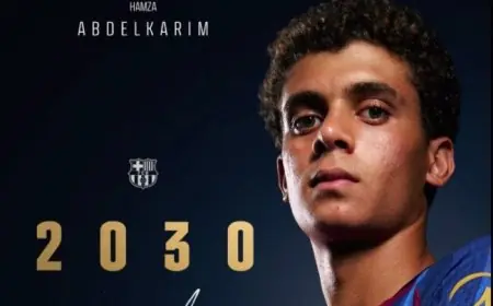 برشلونة يسعى لمواصلة انتصاراته أمام راسينج سانتاندير بمشاركة حمزة عبد الكريم