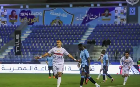 موعد مباراة الزمالك وغزل المحلة في الدوري المصري والقنوات الناقلة لها