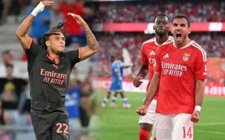ميلان يصطدم ببنفيكا اليوم في قمة نارية بالجولة الأولى للدوري الأوروبي