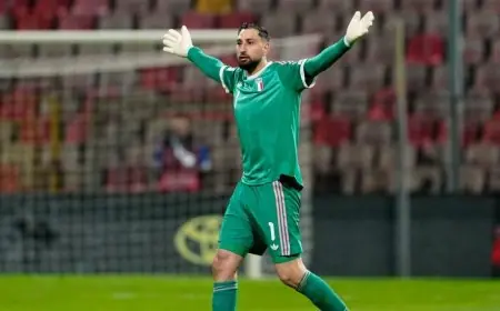 دوناروما يدعو جماهير إيطاليا للدعم ونسيان خيبة عدم التأهل لكأس العالم