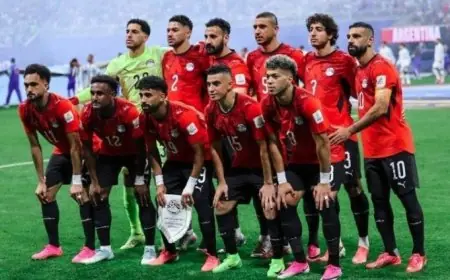 منتخب مصر يبدأ معسكره استعداداً لمباراتيه ضد أنجولا وجنوب السودان في تصفيات كأس أمم أفريقيا