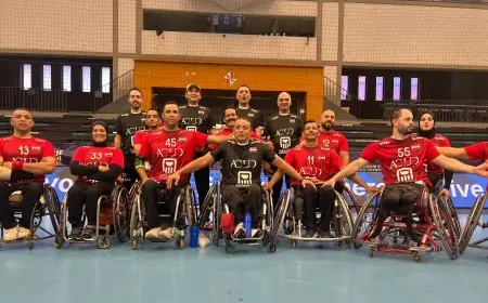 منتخب اليد على الكراسي المتحركة يحقق فوزاً ساحقاً على ليتوانيا ويتأهل لربع نهائي بطولة العالم