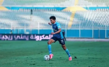 بيراميدز يوضح سبب انسحاب «زلاكة» خلال مباراة الشرقية إنبي بالدوري