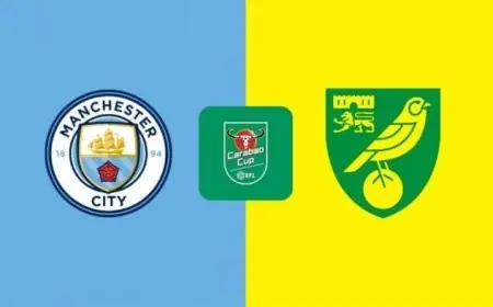 بث مباشر لمباراة مانشستر سيتي ونورويتش سيتي في كأس كاراباو اليوم