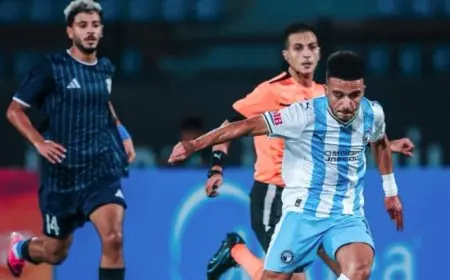 بيراميدز يعجز عن التسجيل ويتعادل سلبًا مع الشرقية إنبي في الشوط الأول للدوري