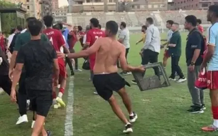 اشتباكات بعد انتهاء المباراة.. النصر يطالب بمحاسبة المسؤولين عن أحداث لقاء طنطا