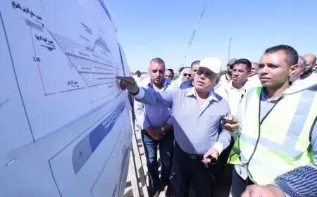 كامل الوزير يشرف على تنفيذ مشروع قطار التنمية في سيناء بامتداد 500 كم