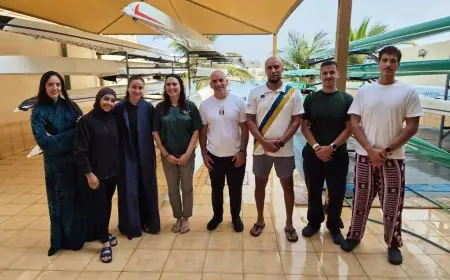 القماطي يزور مركز تدريب جدة ويشدد على دور الشراكة السعودية المصرية في تعزيز مهارات التجديف